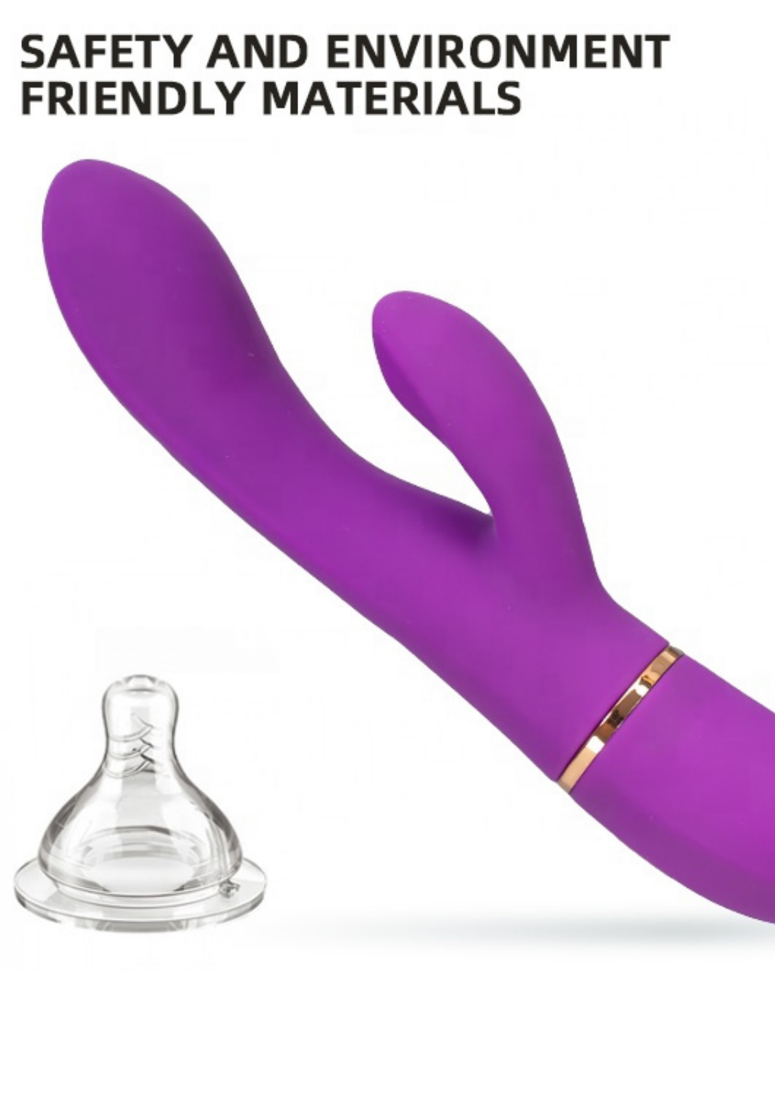 CONSOLADOR JELLY DOBLE RABBIT